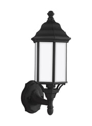 Generation Lighting 8538751-12 Sevier One Light Outdoor Wall Lantern, Black Main Image.jpg