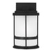 Generation Lighting 8590901D-12 Wilburn One Light Outdoor Wall Lantern, Black Main Image.jpg