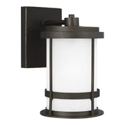 Generation Lighting 8590901D-71 Wilburn One Light Outdoor Wall Lantern, Antique Bronze Alternate Image.jpg