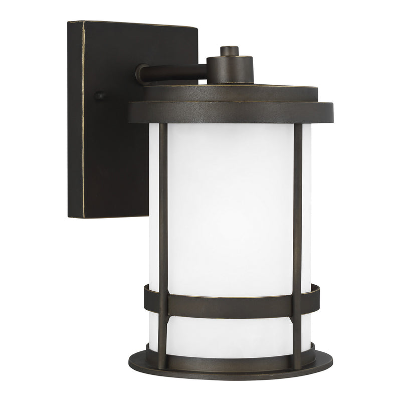 Generation Lighting 8590901D-71 Wilburn One Light Outdoor Wall Lantern, Antique Bronze Alternate Image.jpg