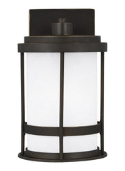 Generation Lighting 8590901DEN3-71 Wilburn One Light Outdoor Wall Lantern, Antique Bronze Main Image.jpg