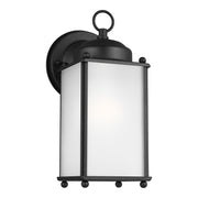 Generation Lighting 8593001-12 New Castle One Light Outdoor Wall Lantern, Black Alternate Image.jpg