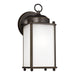 Generation Lighting 8593001-71 New Castle One Light Outdoor Wall Lantern, Antique Bronze Alternate Image.jpg