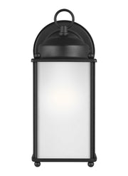 Generation Lighting 8593001EN3-12 New Castle One Light Outdoor Wall Lantern, Black Main Image.jpg