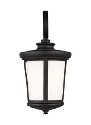 Generation Lighting 8619301EN3-12 Eddington One Light Outdoor Wall Lantern, Black Main Image.jpg