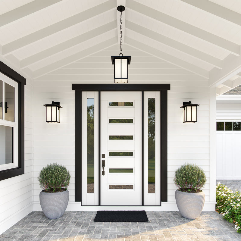 Generation Lighting 8652701-12 Tomek One Light Outdoor Wall Lantern, Black Alternate Image.jpg