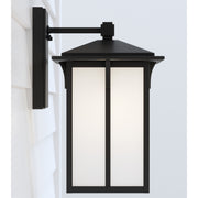 Generation Lighting 8652701-12 Tomek One Light Outdoor Wall Lantern, Black Alternate Image 4.jpg