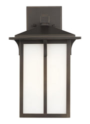 Generation Lighting 8652701EN3-71 Tomek One Light Outdoor Wall Lantern, Antique Bronze Main Image.jpg