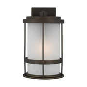 Generation Lighting 8690901-71 Wilburn One Light Outdoor Wall Lantern, Antique Bronze Main Image.jpg