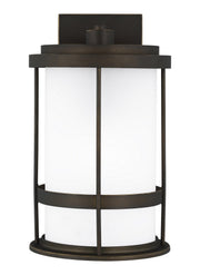 Generation Lighting 8690901DEN3-71 Wilburn One Light Outdoor Wall Lantern, Antique Bronze Main Image.jpg