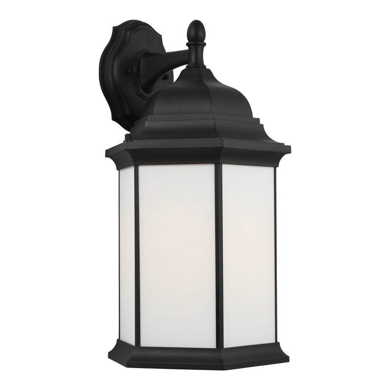 Generation Lighting 8738751-12 Sevier One Light Outdoor Wall Lantern, Black Alternate Image.jpg