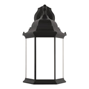 Generation Lighting 8738751-12 Sevier One Light Outdoor Wall Lantern, Black Main Image.jpg