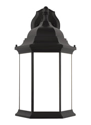 Generation Lighting 8738751EN3-12 Sevier One Light Outdoor Wall Lantern, Black Main Image.jpg