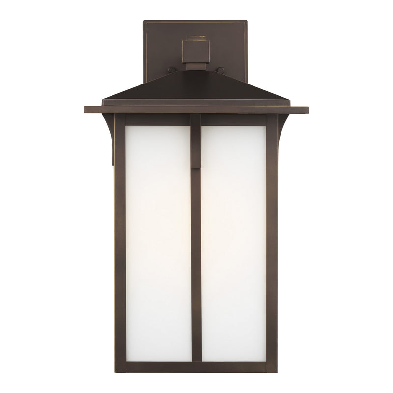 Generation Lighting 8752701-71 Tomek One Light Outdoor Wall Lantern, Antique Bronze Main Image.jpg