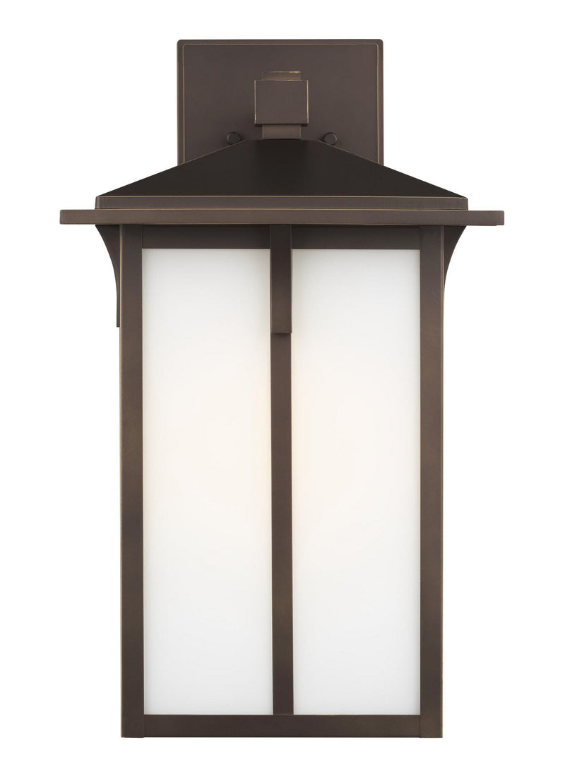 Generation Lighting 8752701EN3-71 Tomek One Light Outdoor Wall Lantern, Antique Bronze Main Image.jpg