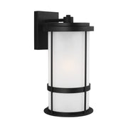 Generation Lighting 8790901-12 Wilburn One Light Outdoor Wall Lantern, Black Alternate Image.jpg