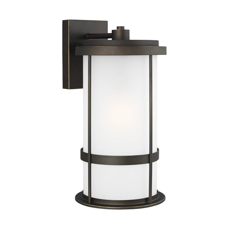 Generation Lighting 8790901-71 Wilburn One Light Outdoor Wall Lantern, Antique Bronze Alternate Image.jpg