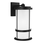 Generation Lighting 8790901D-12 Wilburn One Light Outdoor Wall Lantern, Black Alternate Image.jpg