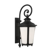 Generation Lighting 88243-12 Cape May One Light Outdoor Wall Lantern, Black Alternate Image.jpg