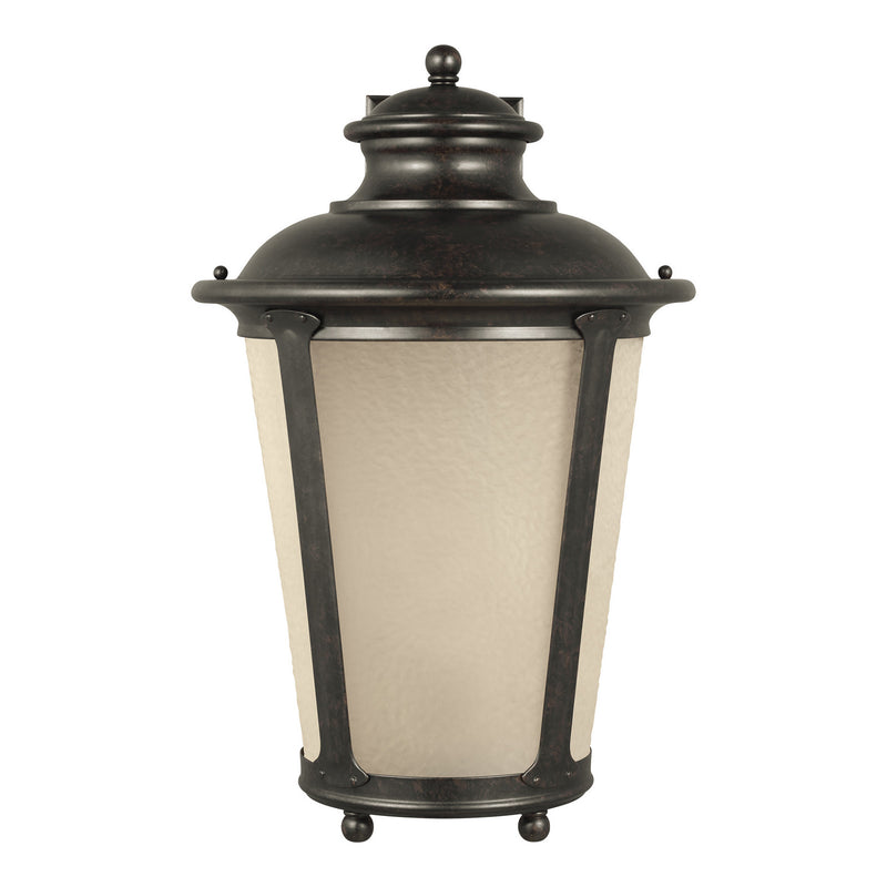 Generation Lighting 88244-780 Cape May One Light Outdoor Wall Lantern, Burled Iron Main Image.jpg