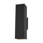 Visual Comfort Studio 8831702-12 Pohl Two Light Outdoor Wall Lantern, Black Main Image.jpg