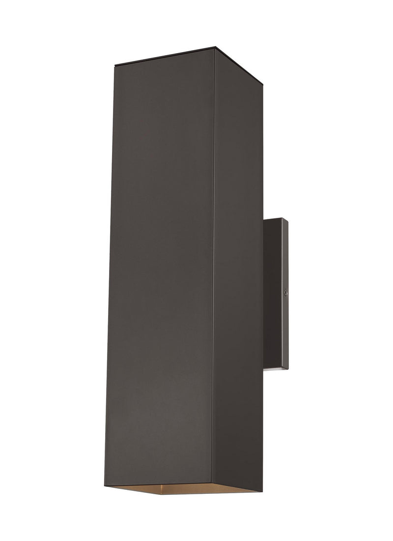 Visual Comfort Studio 8831702EN3-10 Pohl Two Light Outdoor Wall Lantern, Bronze Main Image.jpg
