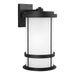 Generation Lighting 8890901D-12 Wilburn One Light Outdoor Wall Lantern, Black Alternate Image.jpg