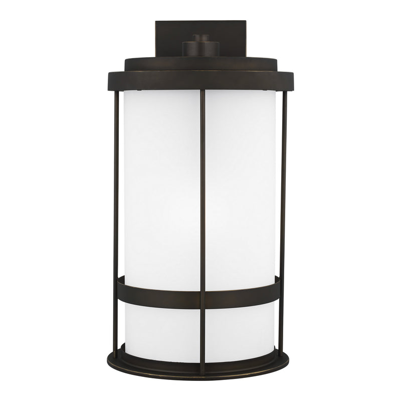 Generation Lighting 8890901D-71 Wilburn One Light Outdoor Wall Lantern, Antique Bronze Main Image.jpg