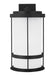 Generation Lighting 8890901DEN3-12 Wilburn One Light Outdoor Wall Lantern, Black Main Image.jpg