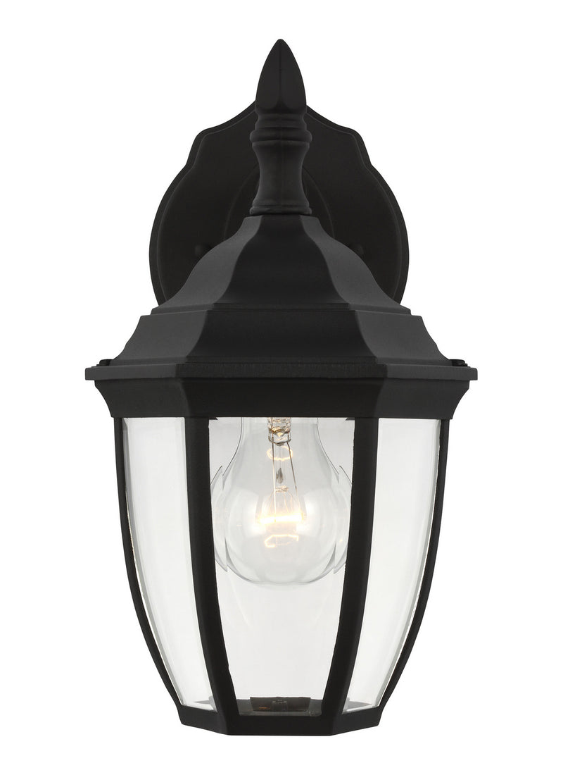 Generation Lighting 88936-12 Bakersville One Light Outdoor Wall Lantern, Black Main Image.jpg