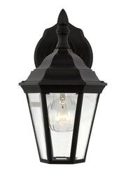 Generation Lighting 88937-12 Bakersville One Light Outdoor Wall Lantern, Black Main Image.jpg