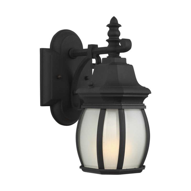 Generation Lighting 89104-12 Wynfield One Light Outdoor Wall Lantern, Black Alternate Image.jpg