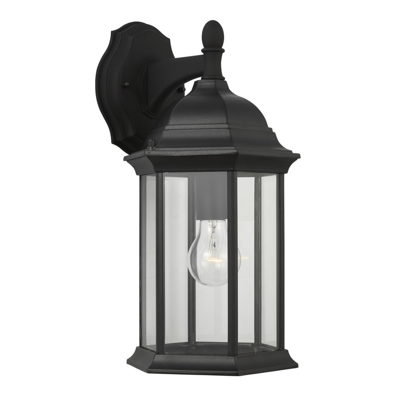 Generation Lighting 8938701-12 Sevier One Light Outdoor Wall Lantern, Black Alternate Image.jpg