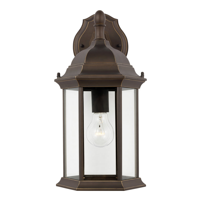 Generation Lighting 8938751-71 Sevier One Light Outdoor Wall Lantern, Antique Bronze Main Image.jpg