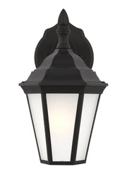 Generation Lighting 89937EN3-12 Bakersville One Light Outdoor Wall Lantern, Black Main Image.jpg