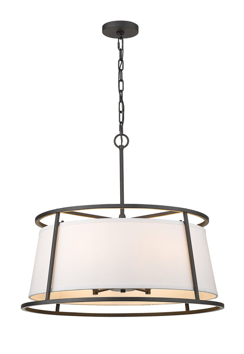 Z-Lite 1935-26IO Lenyx Pendant Six Light Pendant, Iron Ore Main Image.jpg