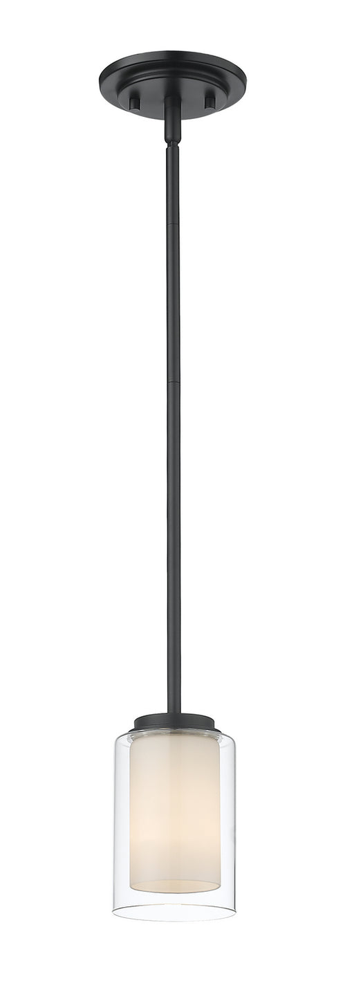 Z-Lite 426MP-MB Willow One Light Mini Pendant, Matte Black Main Image.jpg