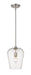 Z-Lite 473P9-BN Joliet One Light Pendant, Brushed Nickel Main Image.jpg