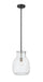 Z-Lite 476P-ROD-MB-BN Bella One Light Mini Pendant, Matte Black / Brushed Nickel Main Image.jpg