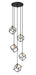 Z-Lite 478-5BRZ-OBR Vertical Five Light Pendant, Bronze / Olde Brass Main Image.jpg