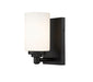 Z-Lite 485-1S-MB Soledad One Light Wall Sconce, Matte Black Main Image.jpg