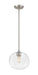 Z-Lite 486P10-BN Harmony One Light Pendant, Brushed Nickel Main Image.jpg