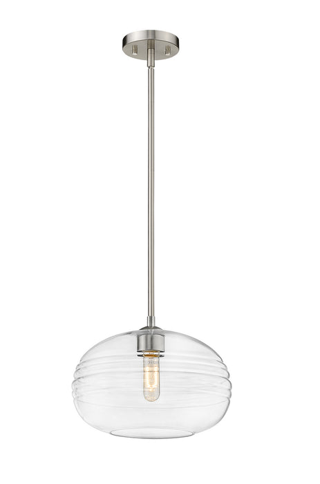 Z-Lite 486P14-BN Harmony One Light Pendant, Brushed Nickel Main Image.jpg