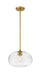 Z-Lite 486P14-OBR Harmony One Light Pendant, Olde Brass Main Image.jpg