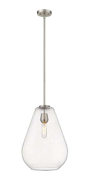 Z-Lite 488P12-BN Ayra One Light Pendant, Brushed Nickel Main Image.jpg