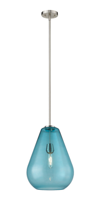 Z-Lite 489P12-BN Ayra One Light Pendant, Brushed Nickel Main Image.jpg