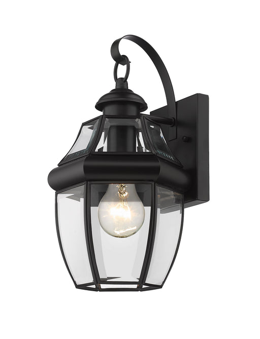 Z-Lite 580S-BK Westover One Light Outdoor Wall Sconce, Black Main Image.jpg