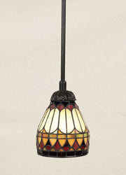 Quoizel TF1541VB West End One Light Mini Pendant, Vintage Bronze Main Image.jpg