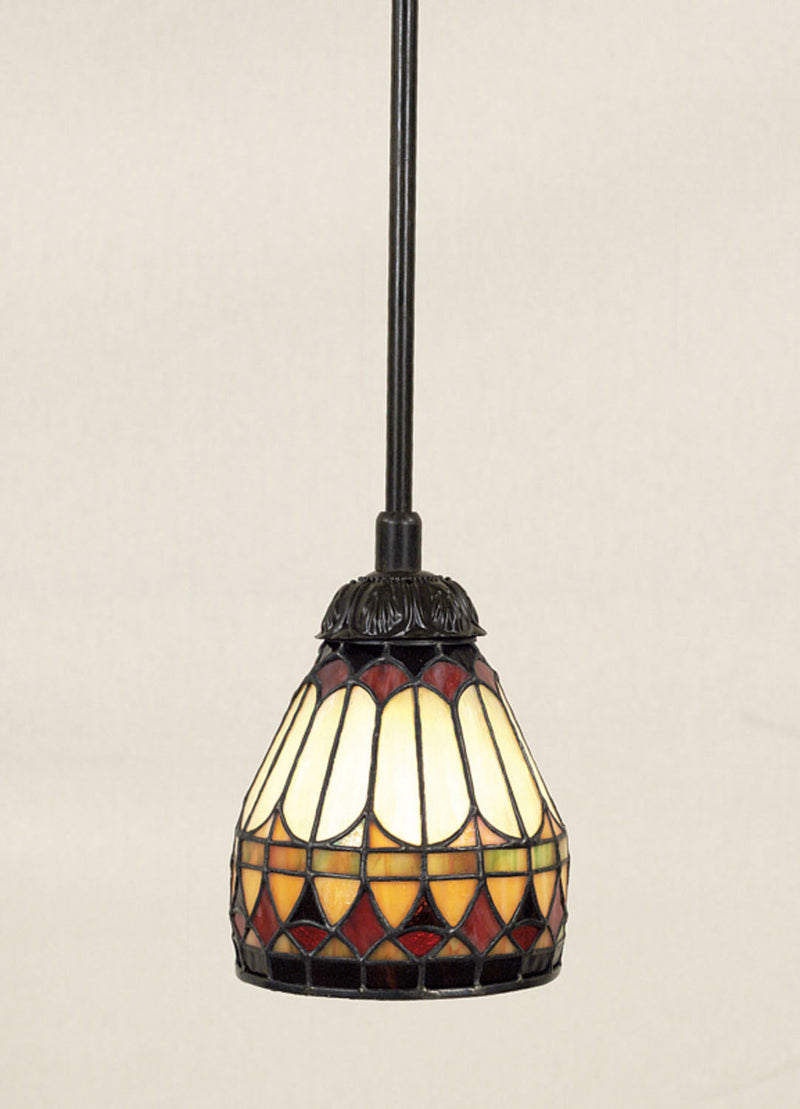 Quoizel TF1541VB West End One Light Mini Pendant, Vintage Bronze Main Image.jpg