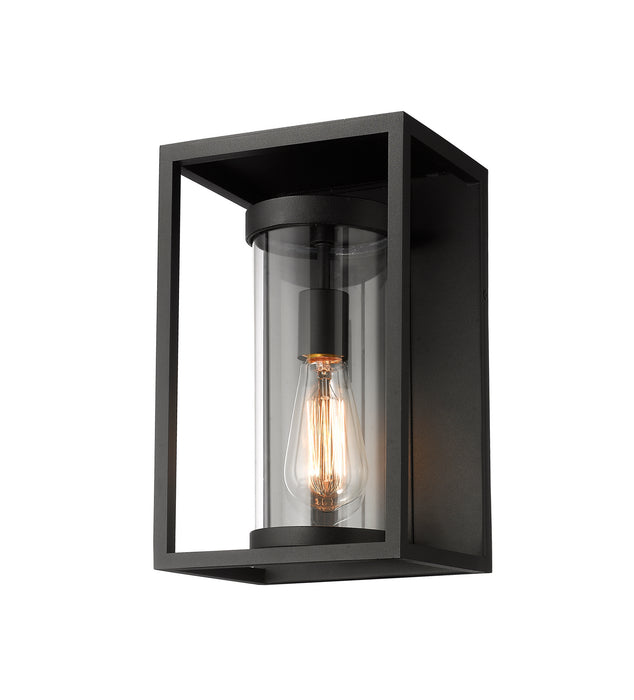 Z-Lite 584S-BK Dunbroch One Light Outdoor Wall Sconce, Black Main Image.jpg